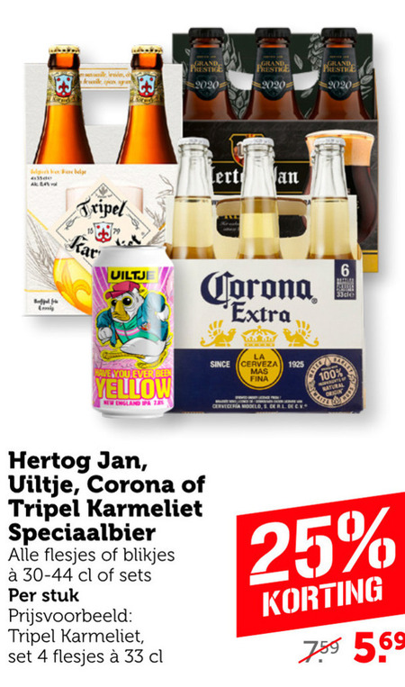 Hertog Jan   speciaalbier folder aanbieding bij  Coop - details