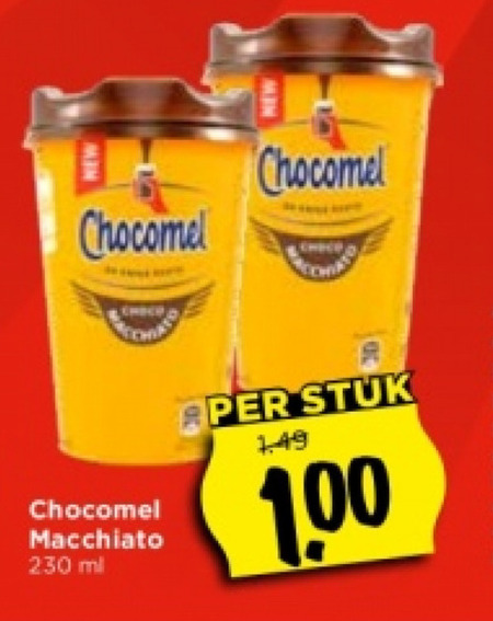 Chocomel   chocolademelk folder aanbieding bij  Vomar - details