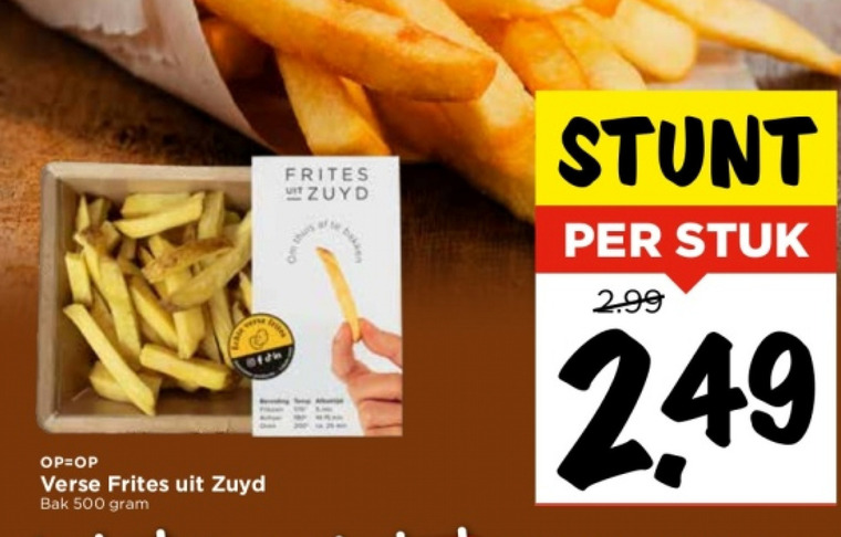 Zuydpunt   patat folder aanbieding bij  Vomar - details