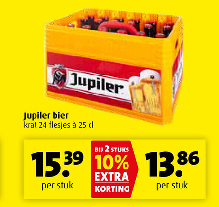 Jupiler   krat bier folder aanbieding bij  Boni - details