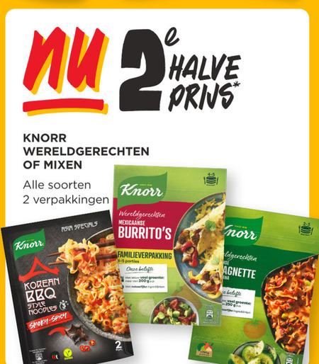 Knorr   maaltijdmix folder aanbieding bij  Jumbo - details