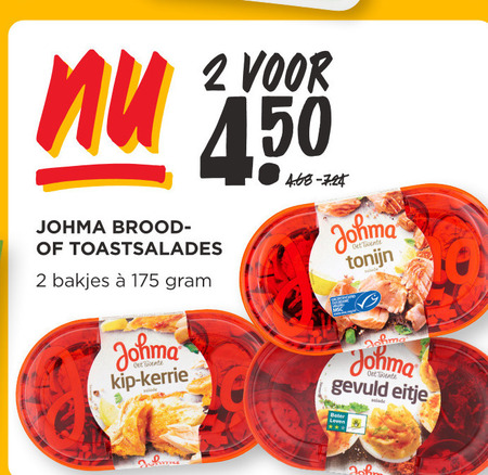 Johma   salade folder aanbieding bij  Jumbo - details