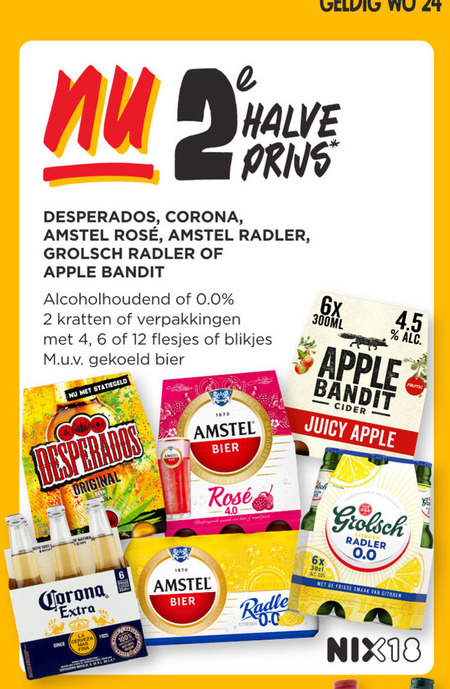 Desperados   radler bier, speciaalbier folder aanbieding bij  Jumbo - details