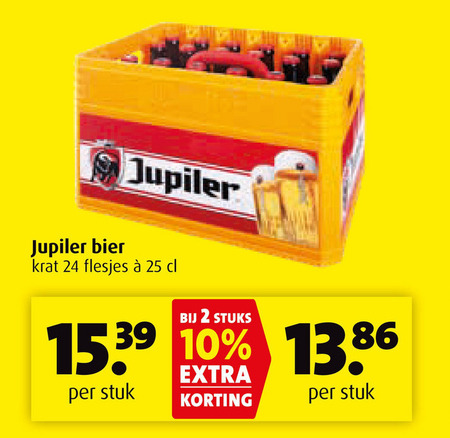 Jupiler   krat bier folder aanbieding bij  Boni - details