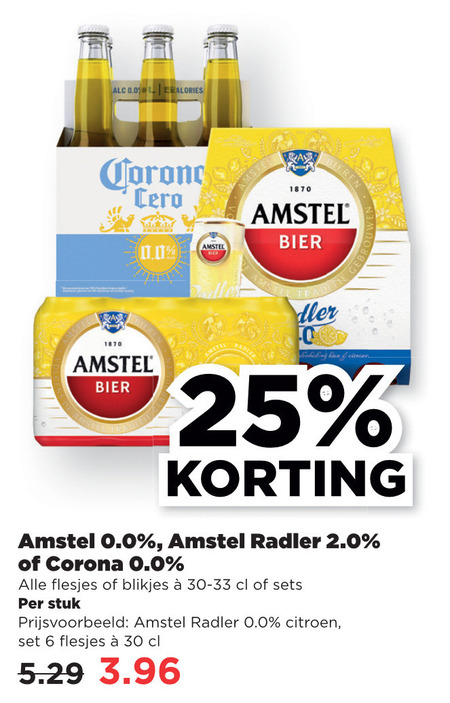 Corona   alcoholvrij bier, speciaalbier folder aanbieding bij  Plus Vandaag - details