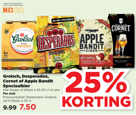 Apple bandit   appelcider, speciaalbier folder aanbieding bij  Plus - details