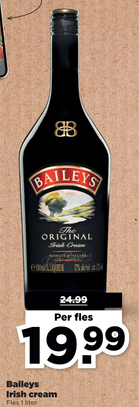 Baileys   likeur folder aanbieding bij  Plus - details