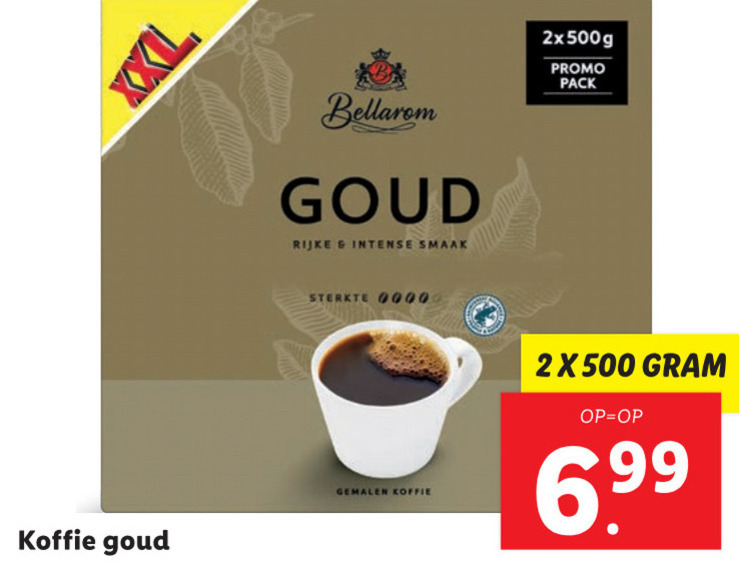 Bellarom   koffie folder aanbieding bij  Lidl - details