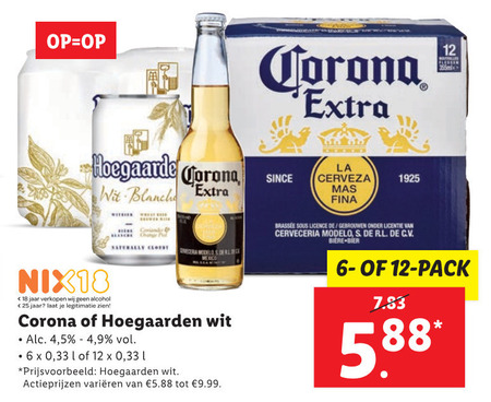 Hoegaarden   speciaalbier folder aanbieding bij  Lidl - details