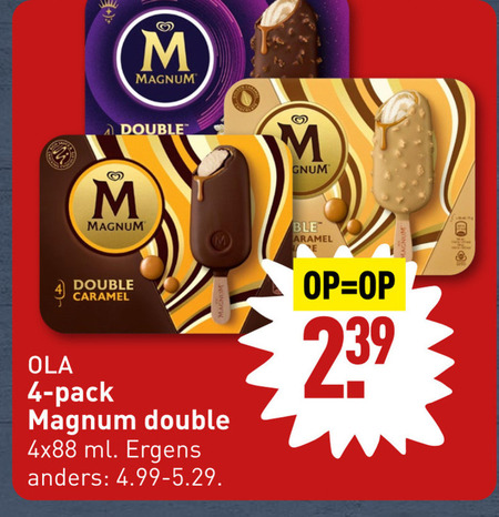 Magnum   ijslollies folder aanbieding bij  Aldi - details