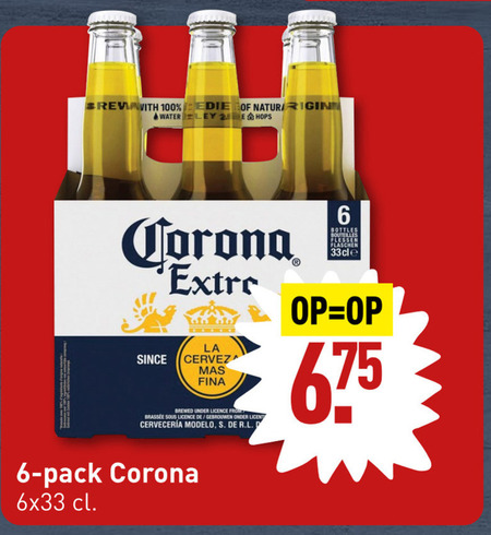 Corona   speciaalbier folder aanbieding bij  Aldi - details