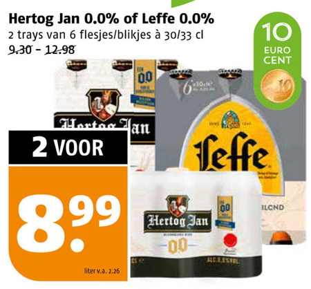 Hertog Jan   alcoholvrij bier folder aanbieding bij  Poiesz - details