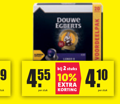 Douwe Egberts   koffiecups folder aanbieding bij  Nettorama - details