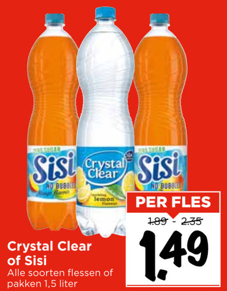 Sisi   fruitdrank, frisdrank folder aanbieding bij  Vomar - details