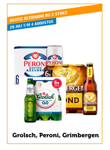 Grolsch   speciaalbier folder aanbieding bij  Coop - details