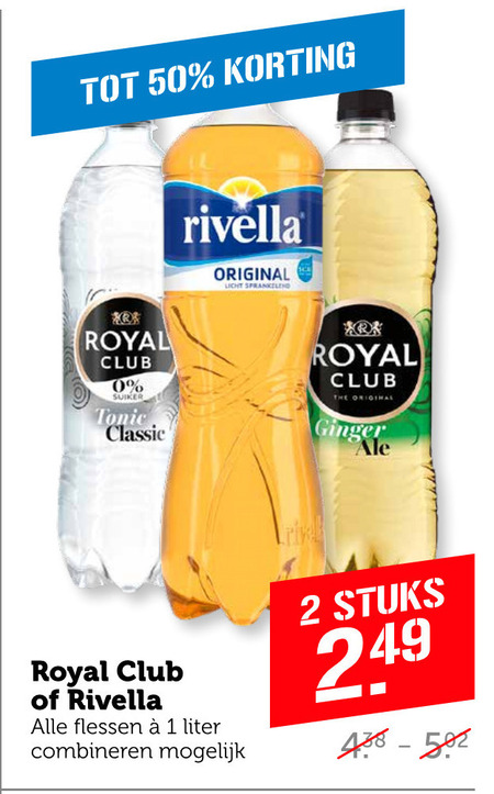 Royal Club   frisdrank folder aanbieding bij  Coop - details