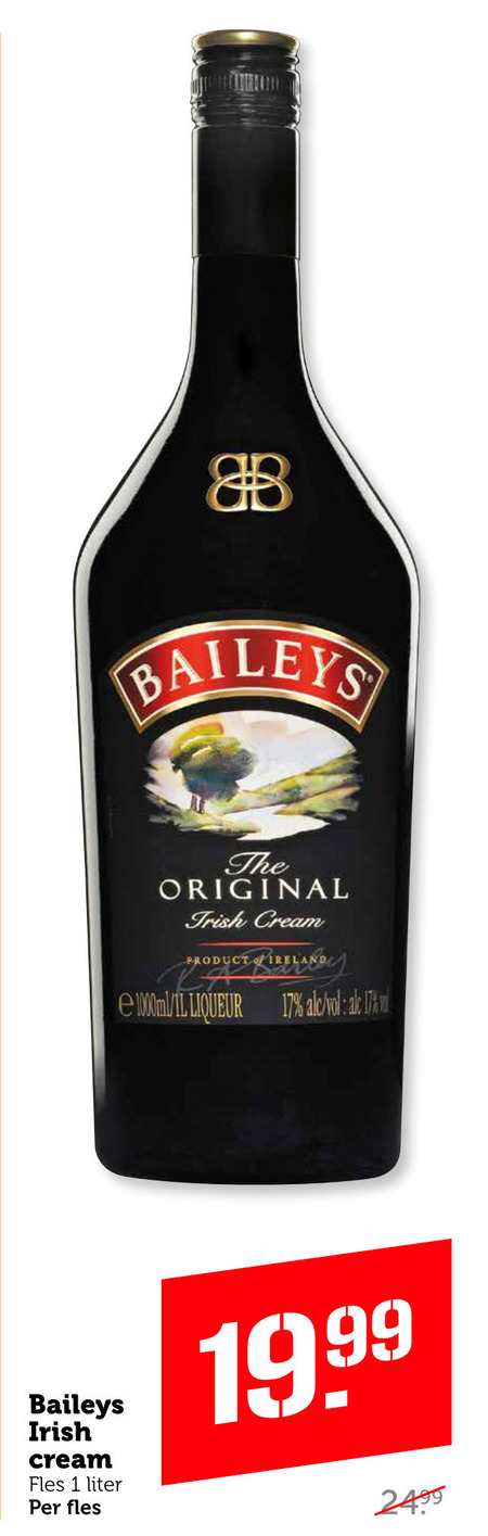 Baileys   likeur folder aanbieding bij  Coop - details