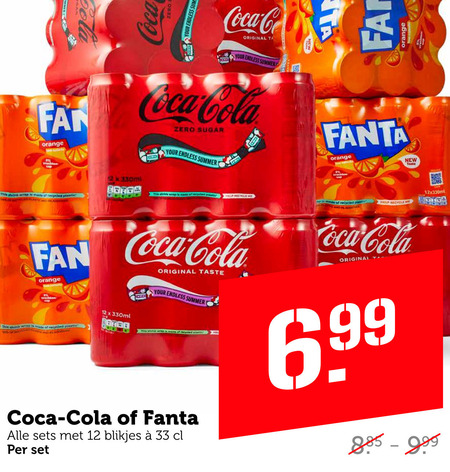 Fanta   frisdrank, cola folder aanbieding bij  Coop - details