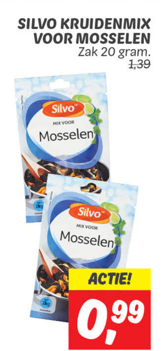 Silvo   kruiden folder aanbieding bij  Dekamarkt - details