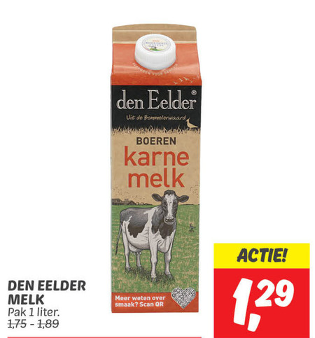 Den Eelder   melk folder aanbieding bij  Dekamarkt - details