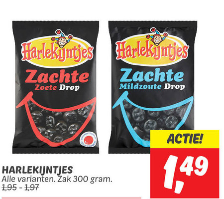 Harlekijntjes   drop folder aanbieding bij  Dekamarkt - details