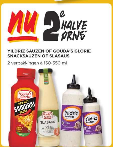 Goudas Glorie   snacksaus folder aanbieding bij  Jumbo - details