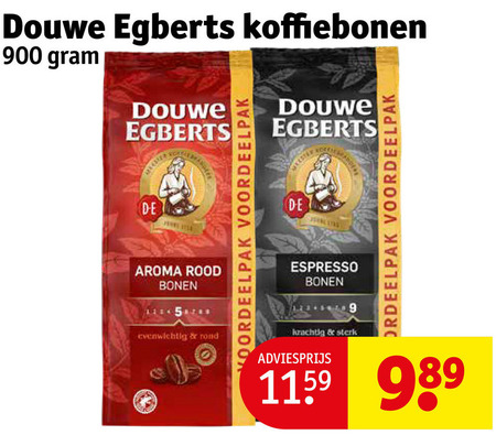 Douwe Egberts   koffiebonen folder aanbieding bij  Kruidvat - details