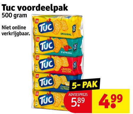 Lu Tuc   zoutje folder aanbieding bij  Kruidvat - details