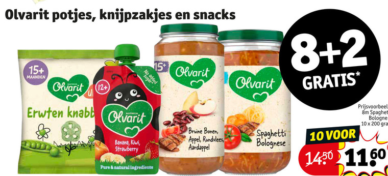 Olvarit   babyvoeding folder aanbieding bij  Kruidvat - details