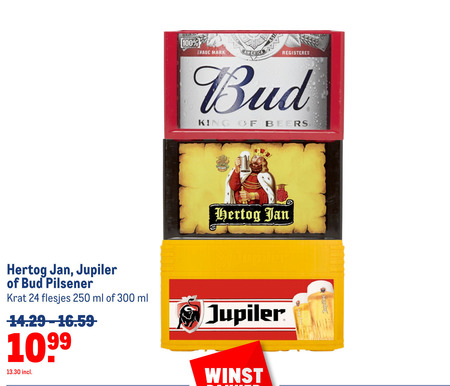 Bud   krat bier folder aanbieding bij  Makro - details