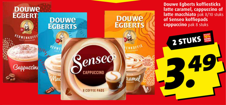 Douwe Egberts Senseo   oploskoffie, koffiepad folder aanbieding bij  Boni - details