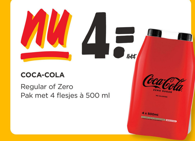 Coca-Cola   cola folder aanbieding bij  Jumbo - details