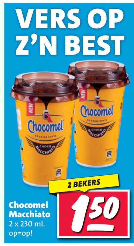 Chocomel   chocolademelk folder aanbieding bij  Nettorama - details