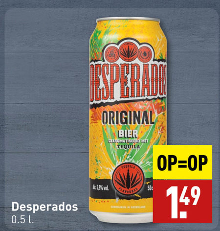 Desperados   speciaalbier folder aanbieding bij  Aldi - details