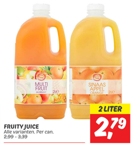 Fruity King   fruitdrank folder aanbieding bij  Dekamarkt - details