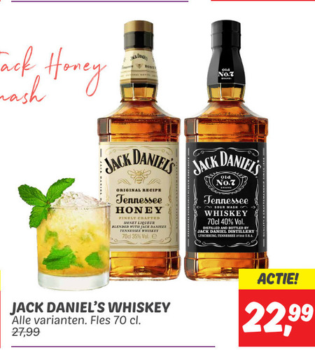 Jack Daniels   whisky folder aanbieding bij  Dekamarkt - details