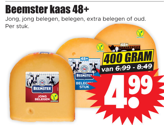 Beemster   kaas folder aanbieding bij  Dirk - details