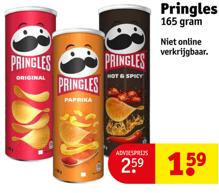 Pringles   chips folder aanbieding bij  Kruidvat - details