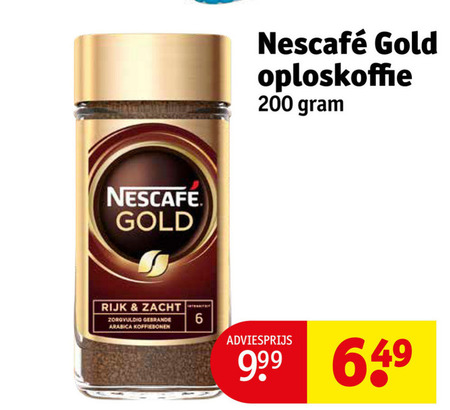 Nescafe   oploskoffie folder aanbieding bij  Kruidvat - details