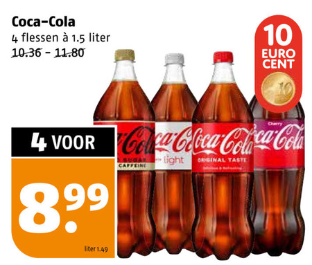 Coca-Cola   cola folder aanbieding bij  Poiesz - details