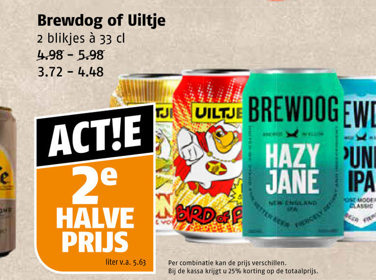 Brewdog   speciaalbier folder aanbieding bij  Poiesz - details