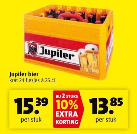 Jupiler   krat bier folder aanbieding bij  Boni - details