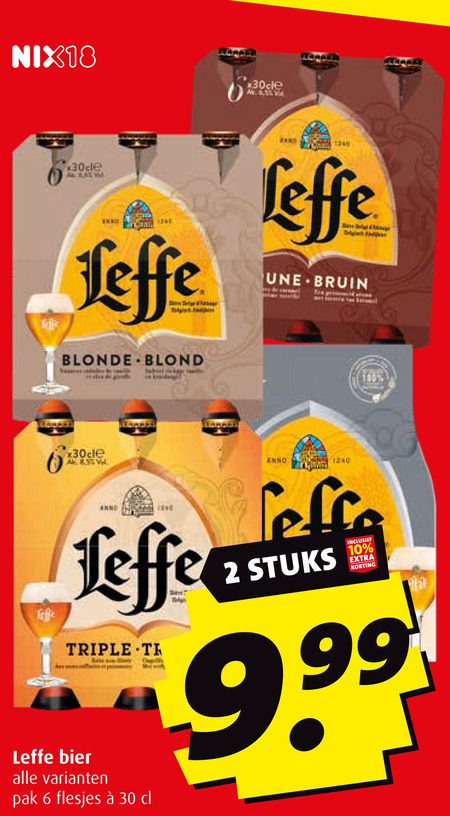 Leffe   speciaalbier folder aanbieding bij  Boni - details