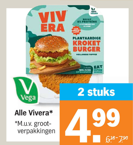 Vivera   vegetarisch folder aanbieding bij  Albert Heijn - details