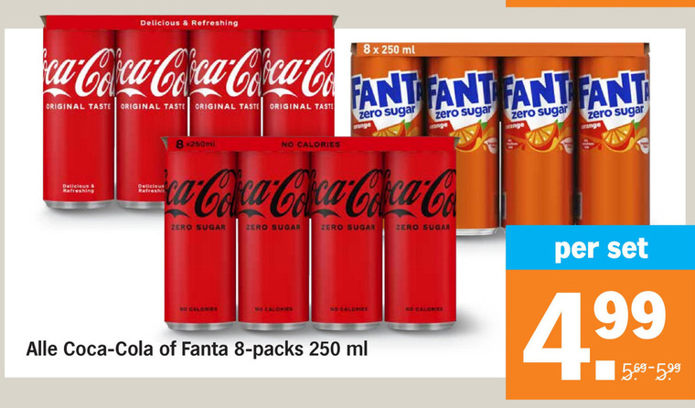 Coca-Cola   cola, frisdrank folder aanbieding bij  Albert Heijn - details