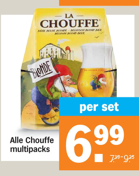 La Chouffe   speciaalbier folder aanbieding bij  Albert Heijn - details