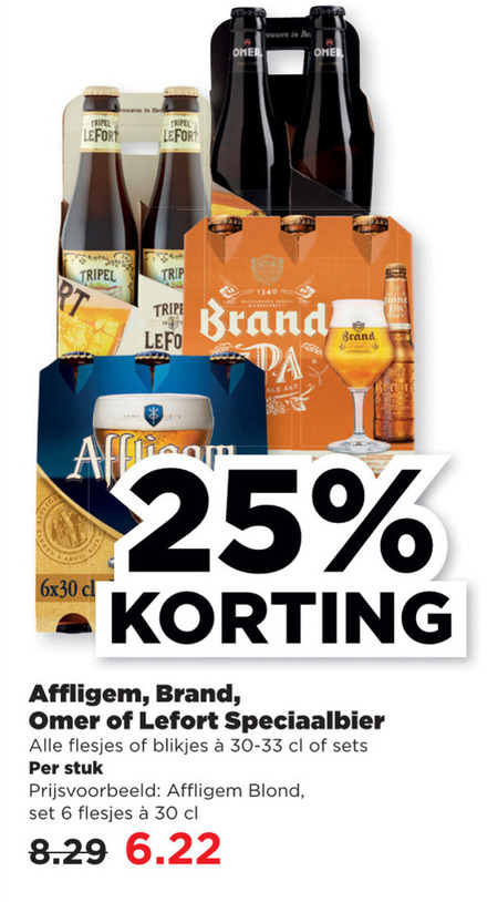 Brand   speciaalbier folder aanbieding bij  Plus - details