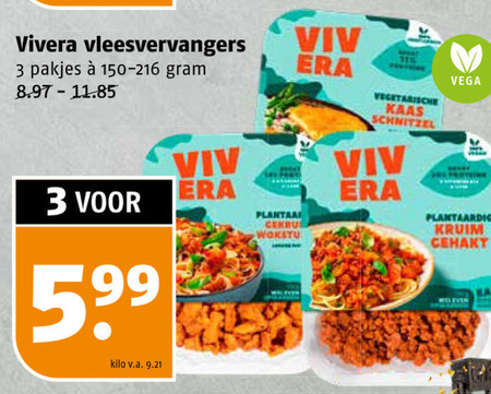 Vivera   vegetarisch folder aanbieding bij  Poiesz - details