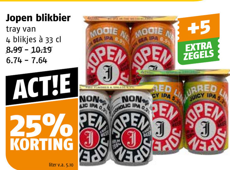 Jopen   speciaalbier folder aanbieding bij  Poiesz - details