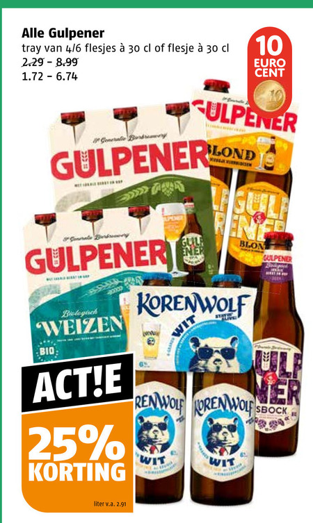 Gulpener   speciaalbier folder aanbieding bij  Poiesz - details